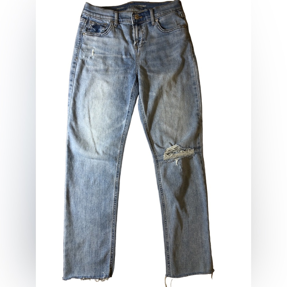 Old Navy Mid-rise Perfect Straight Jeans Size 2